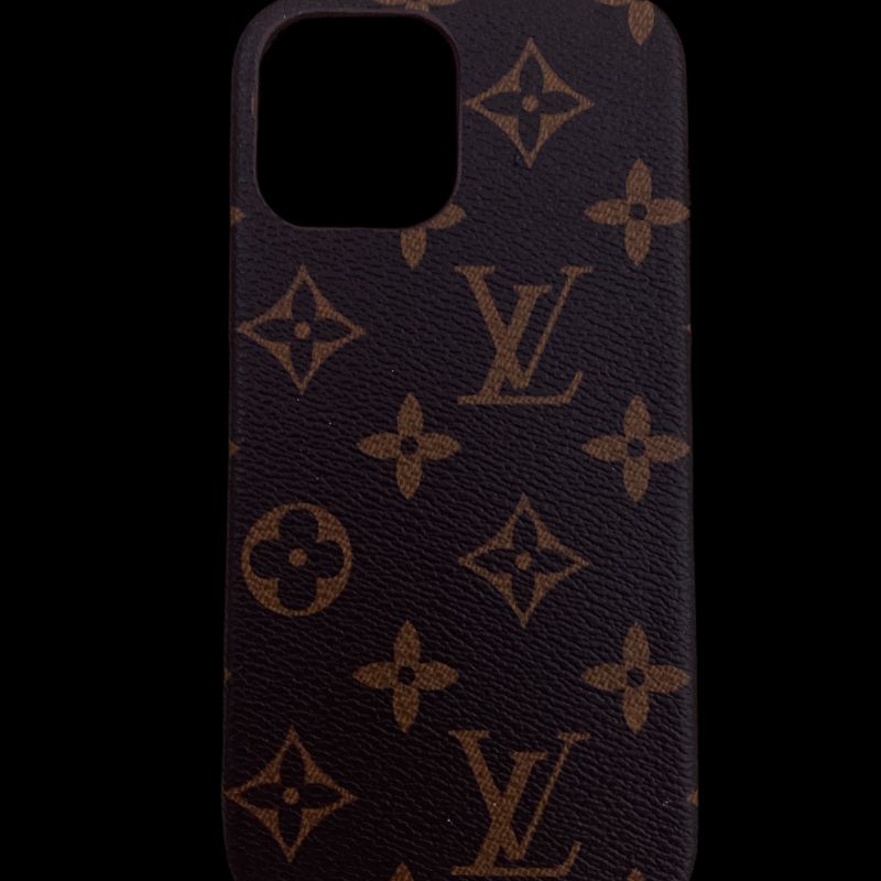 Case Capa Iphone 12 6.1 2 Câmeras Louis Vuitton Monogram