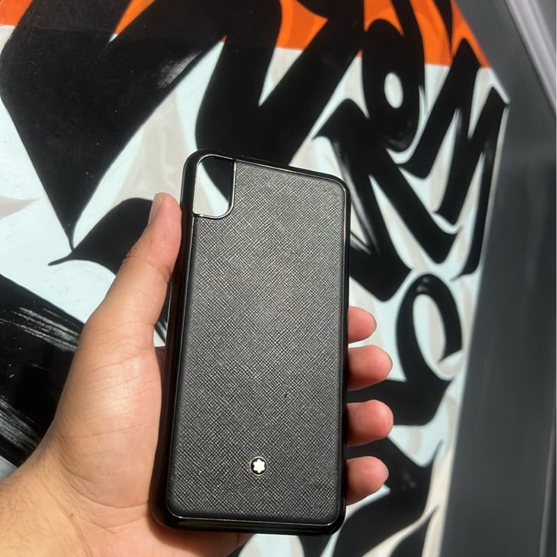 Iphone xs max outlet montblanc case