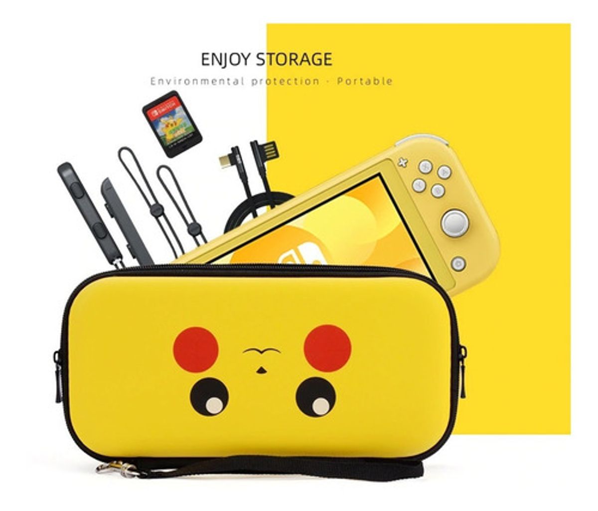 Case Nintendo Switch Lite Pokémon Pikachu + Película Pokebo Sa