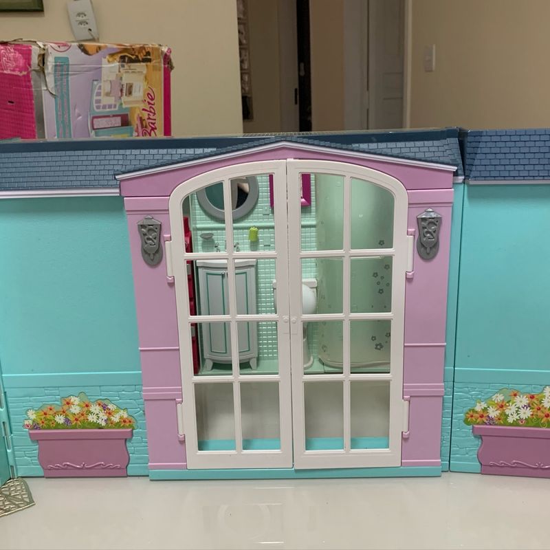 Casinha da Barbie Madeira | Brinquedo Barbie Usado 51134870 | enjoei