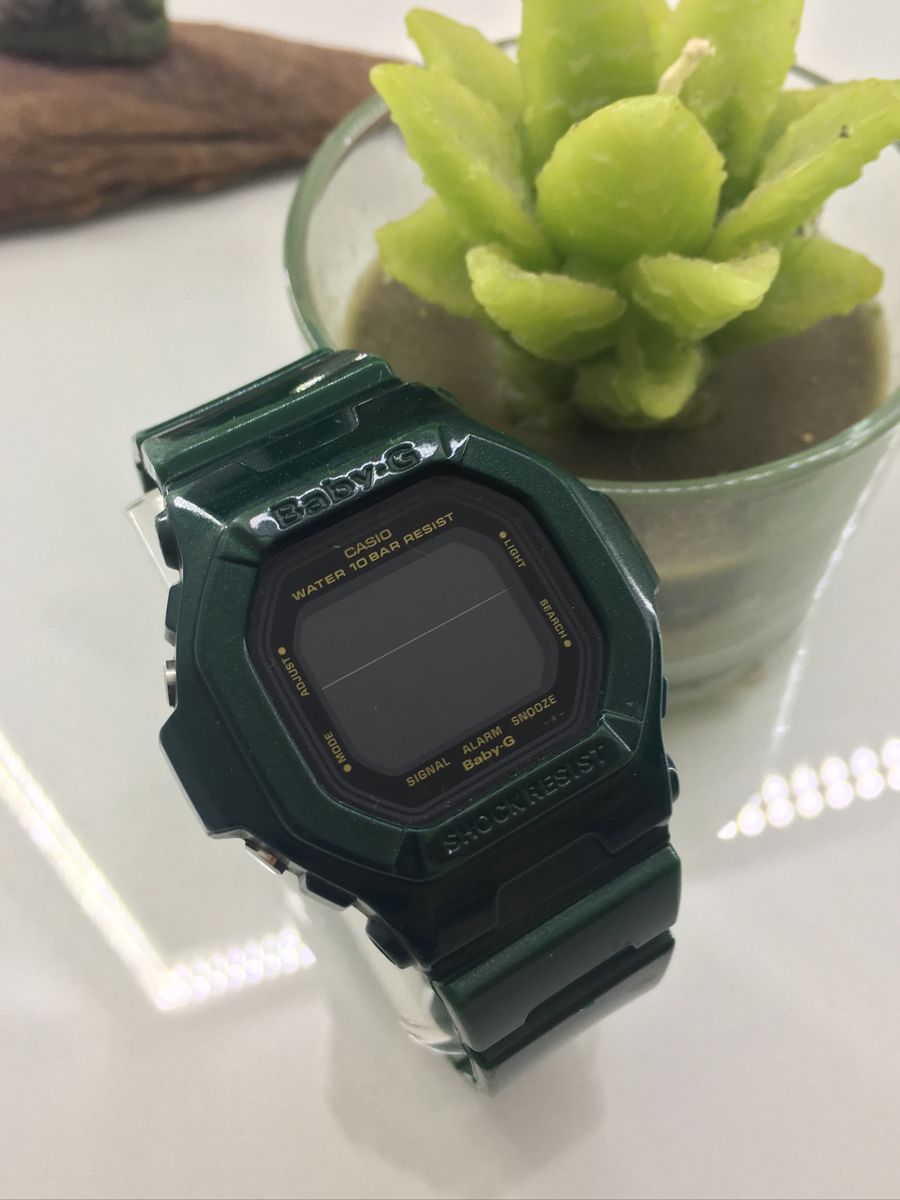 casio mudmaster green