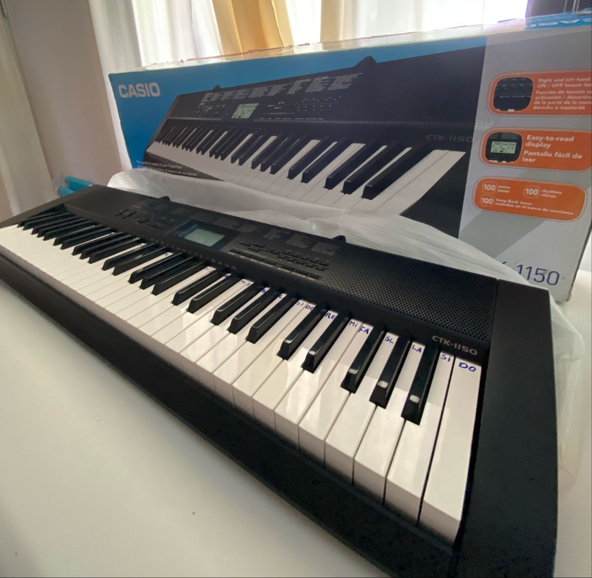 Casio keyboard on sale ctk 1150