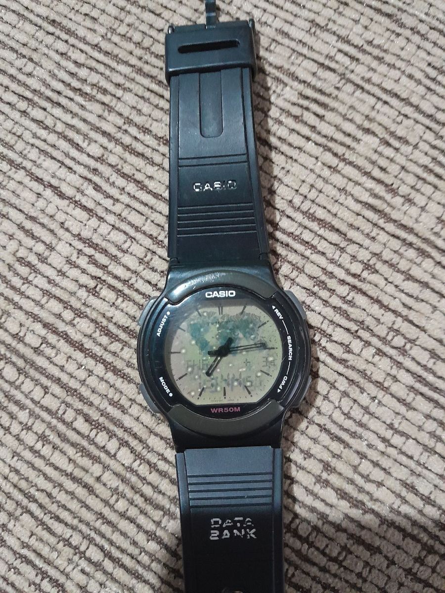 Casio Data Bank Todo Funcional!! | Relógio Masculino Casio Usado