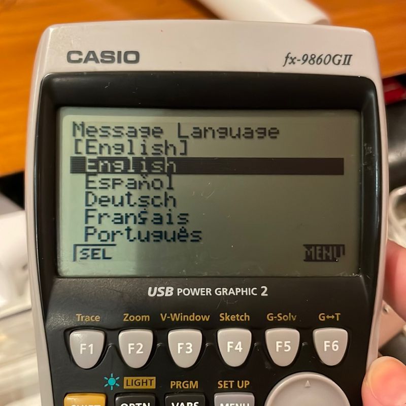 Calculadora Gráfica Casio Fx-9860gii | Item Info & Eletro Casio