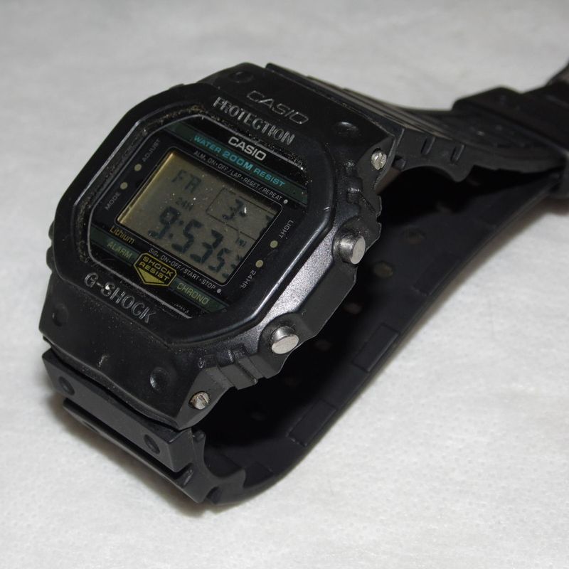 Casio G Shock Mod Dw 5200 Anos 80 Relogio Antigo mido tissot seiko citizen Rel gio Masculino Casio Usado 17864899 enjoei