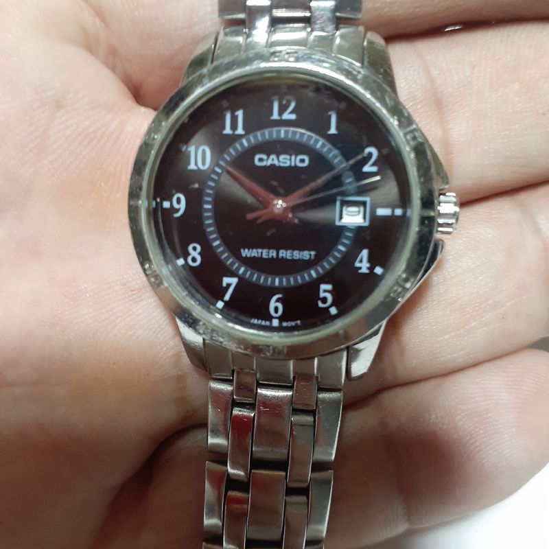 Casio Japones Original Bom Estado Funcioando.Exc.Relogio Rel gio