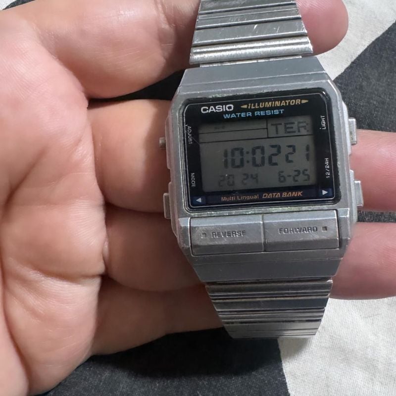 Casio Vintage Os Dois Botões Prontais Funcionam Perfeitamente
