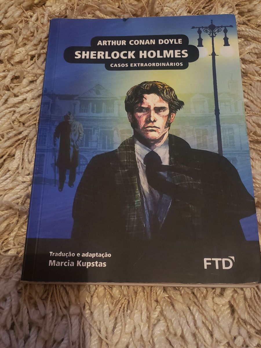 Casos Extraordinários Sherlock Holmes | Livro Ftd Usado 76051585 | enjoei