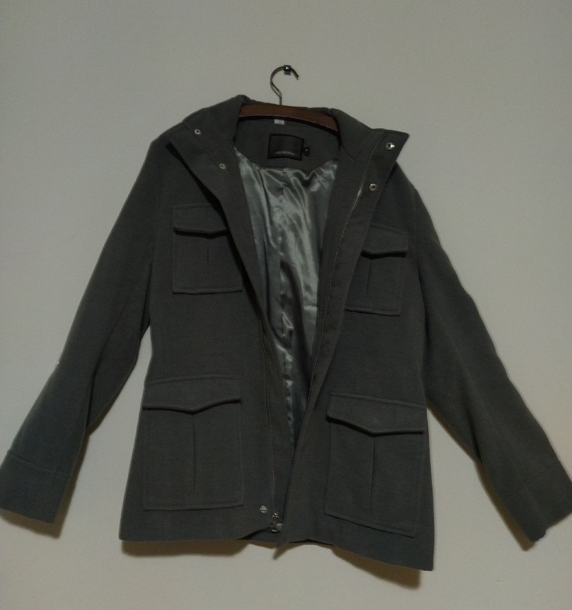 jaqueta masculina luigi bertolli