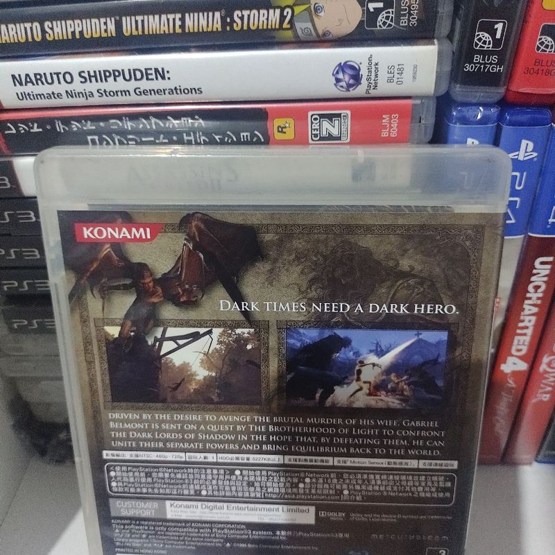 Castlevania Lords Of Shadow - PS3 Mídia Física