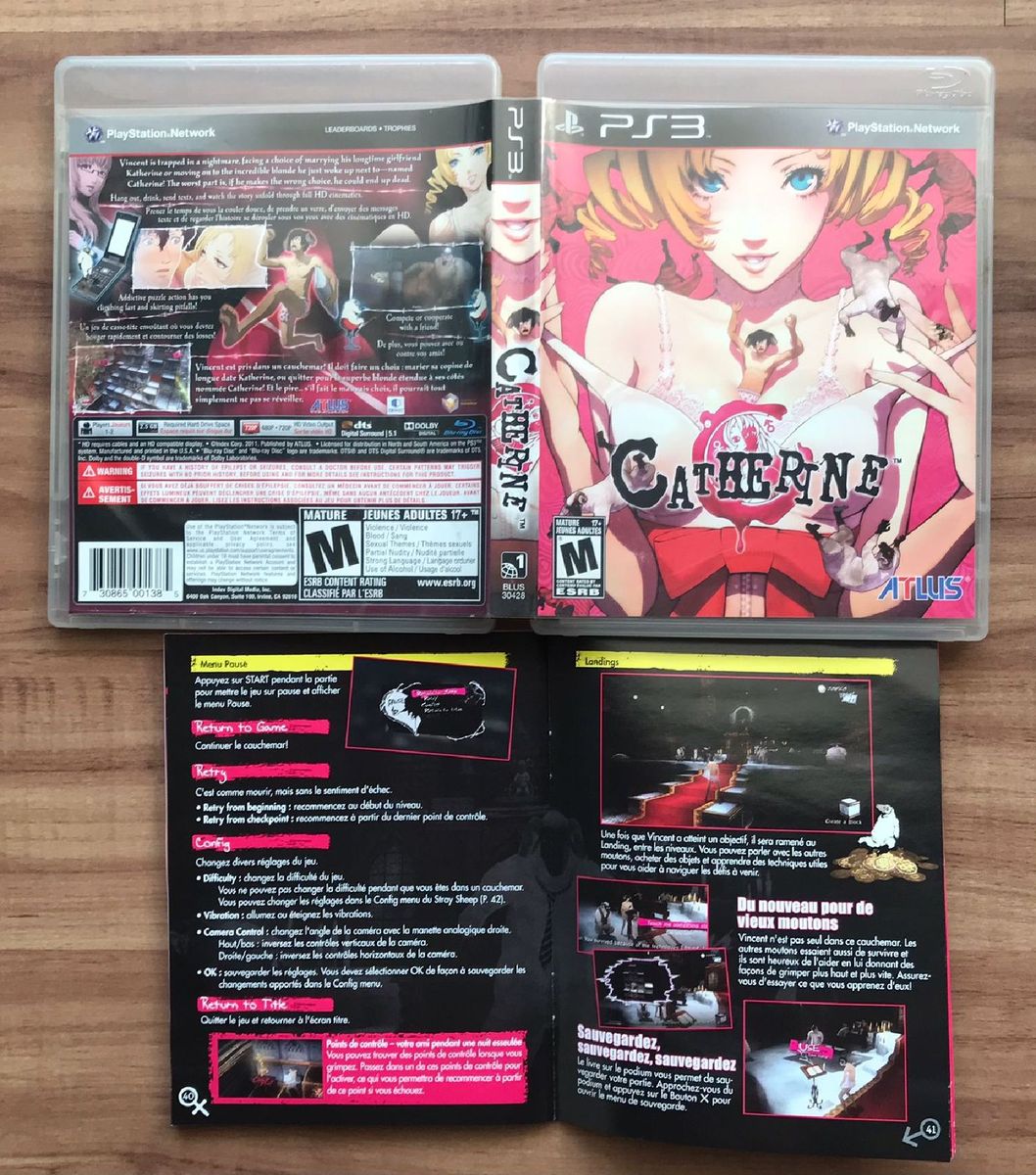 Catherine Ps3 Original | Jogo de Videogame Ps3 Usado 74412018 | enjoei