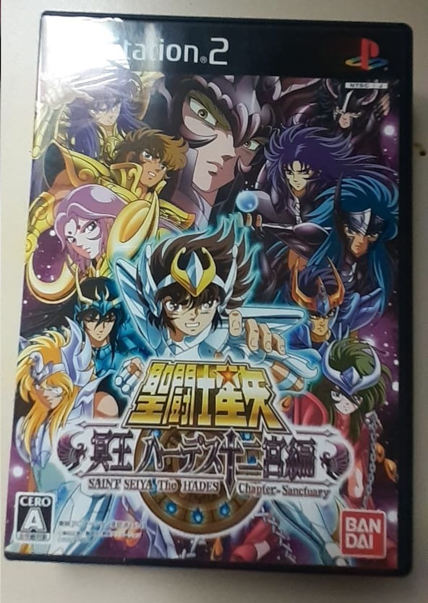 Cavaleiros Do Zodiaco Saint Seiya Playstation 2 Ps2 Original