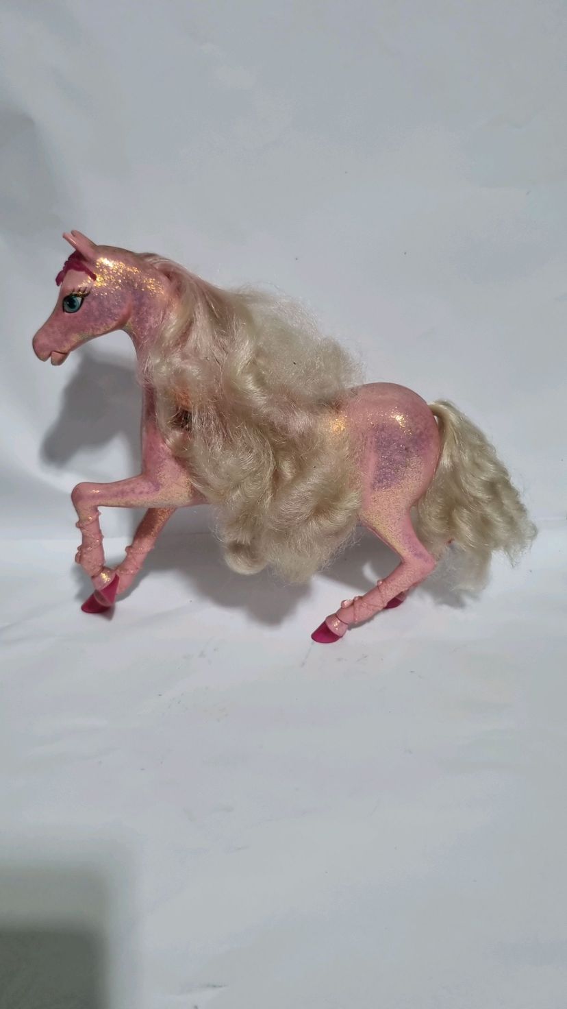 Cavalo Alado Barbie Rosa | Brinquedo para Bebês Barbie Usado 138577298 ...