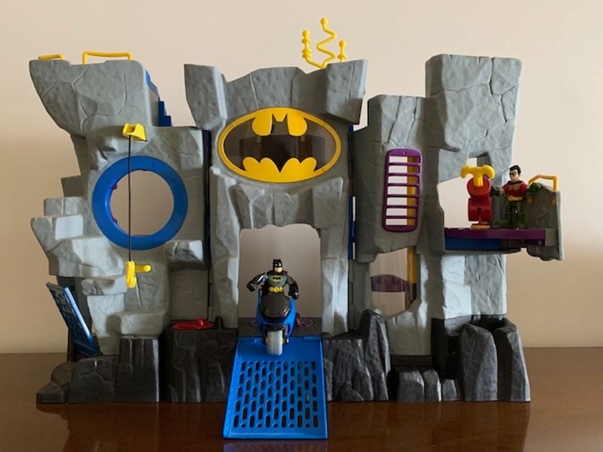 Caverna do Batman - Batcaverna | Brinquedo Imaginext Usado 48098304 ...