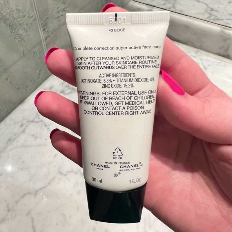 Cc Cream Chanel Original 40 Beige Fps 50 30ml | Chanel Usado