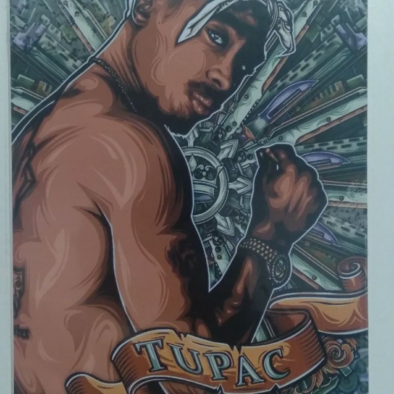 大特価 イラスト Cd 2pac Lacrado Original Novo Hits Greatest - Shakur Tupac - ワンピース カードゲーム