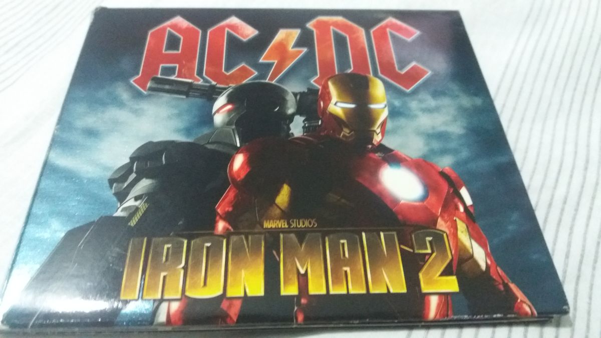 Cd Ac/dc - Iron Man 2 | Item de Música Marvel Usado 49740781 | enjoei