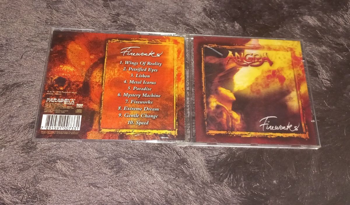Cd Angra - Fireworks | Cd Usado 81336847 | enjoei