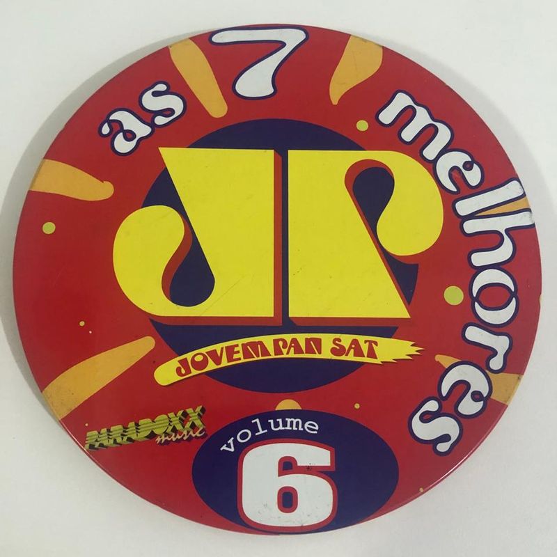 Cd As 7 Melhores Vol. 6 Jovem Pan Dance | Paradoxx Usado 98245570
