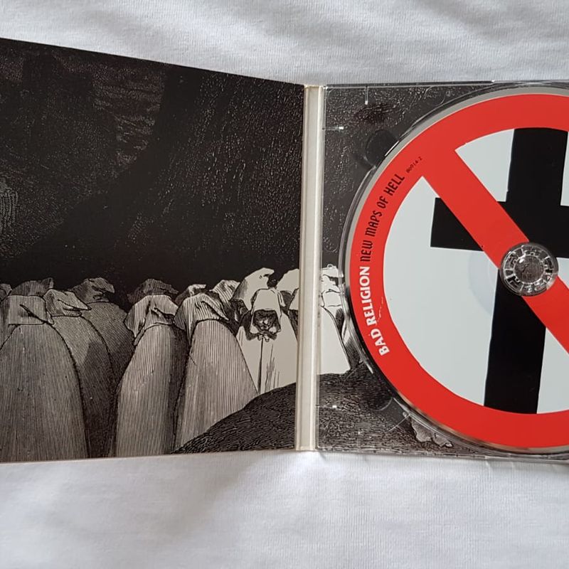 Bad religion+epitaph CD DVDセット Cd - Bad Religion - New Maps Of Hell - Edição Deluxe - Original e
