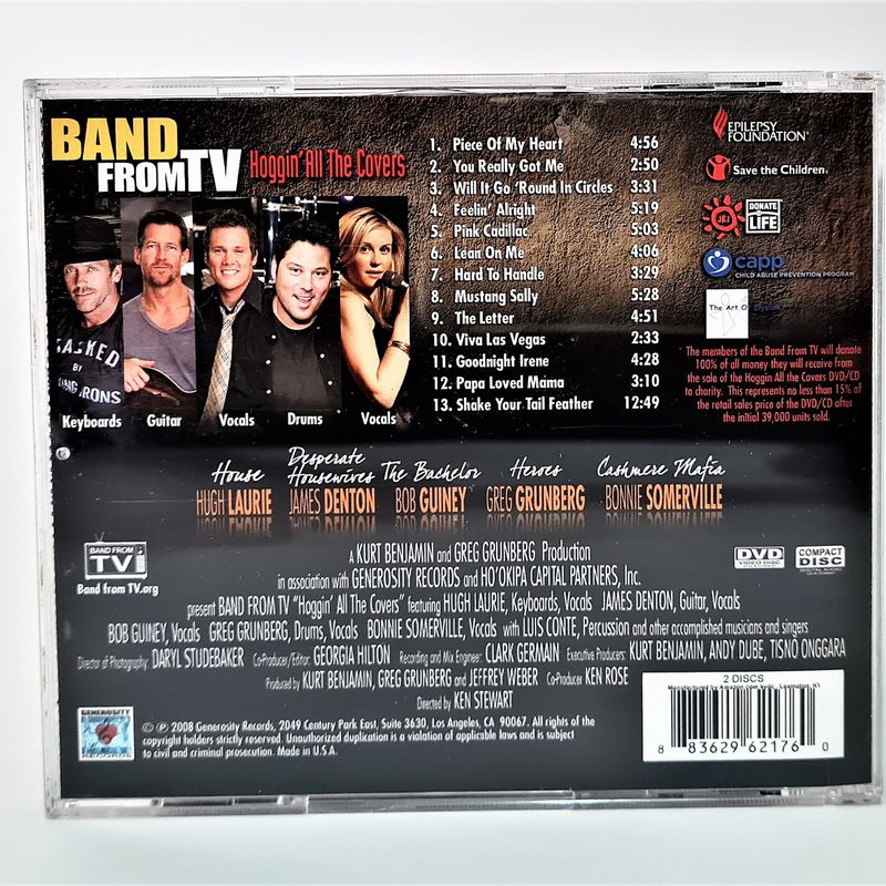 Cd Band From Tv Hoggin All The Covers + Dvd Bonus Importado Tk0m