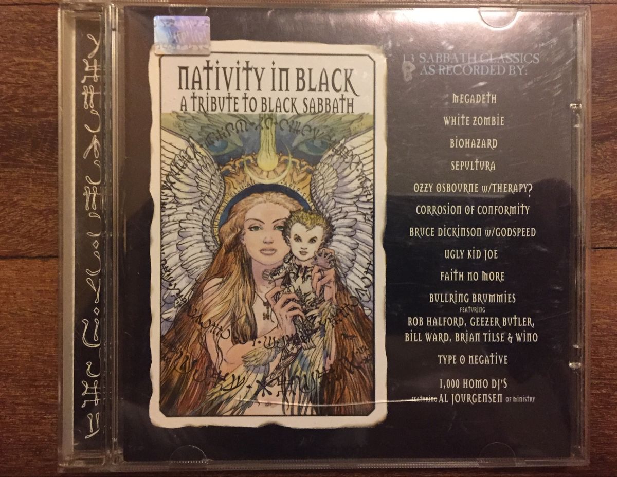 Cd Black Sabbath Nativity In Black Tribute Black Sabbath Item de