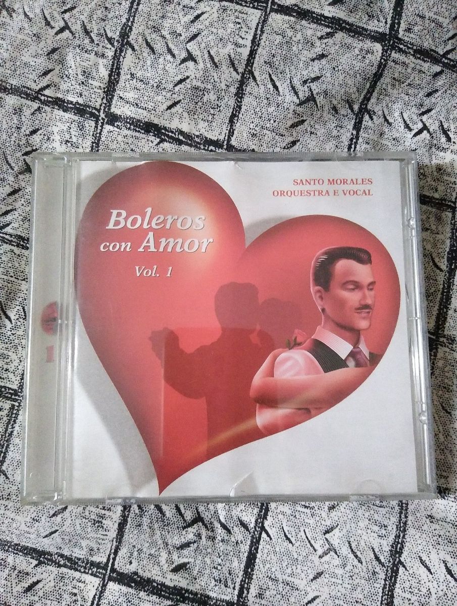 CD SANTO MORALES - BOLEROS CON AMOR - VOL. 1