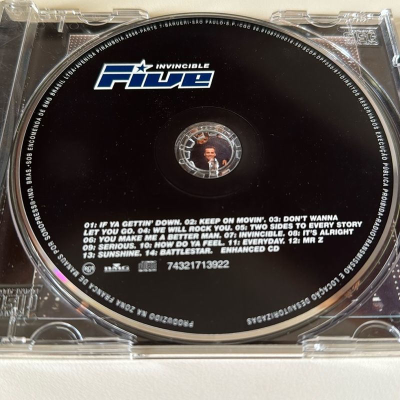 Cd Boy Band Five | Five Usado 112162087 | enjoei