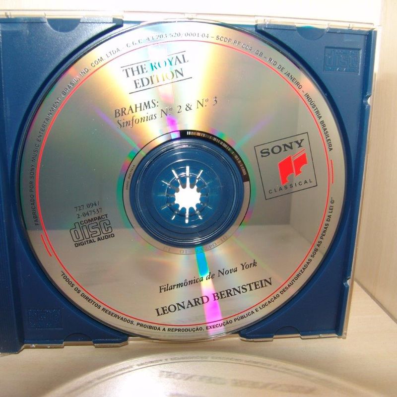 Cd - Brahms - Symphonies Nº 2 Op. 73 &Amp; Nº 3 Op. 90
