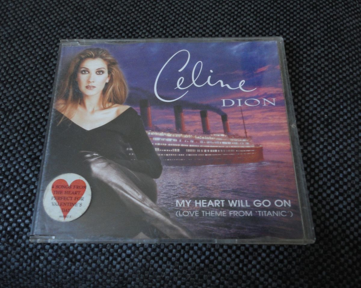 Cd Celine Dion Titanic My Heart Will Go On | Item de Música Epic Usado