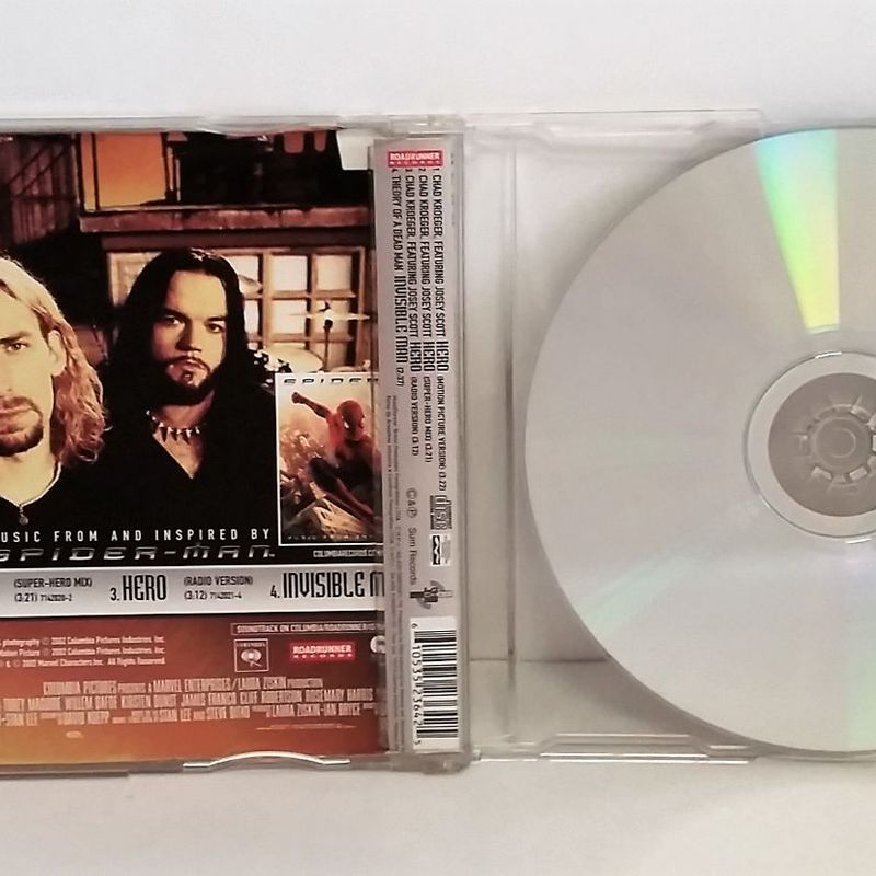 Chad Kroeger Featuring Josey Scott – Hero (2002, CD) - Discogs