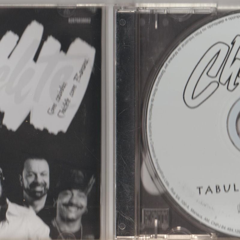 cd chiclete com banana tabuleiro musical