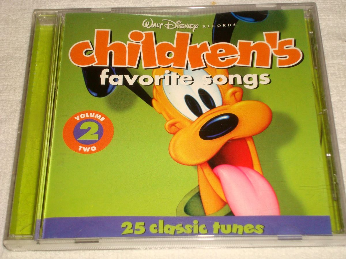 Cd Children's Favorite Songs Volume Two Cd Disney Nacional e Original ...