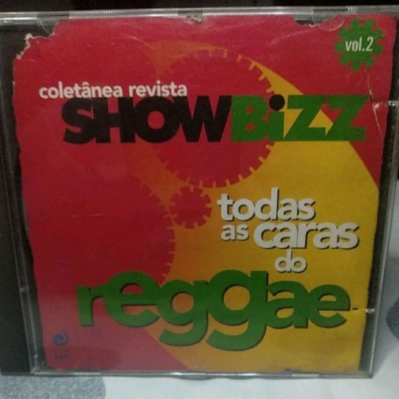 Cd/Coletânea Revista Showbizz - Todas As Caras do Reggae - Vol. 2
