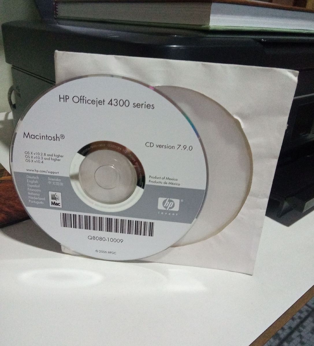 Cd de Instalação para Impressora Hp Officejet 4300 Séries | Item Info ...
