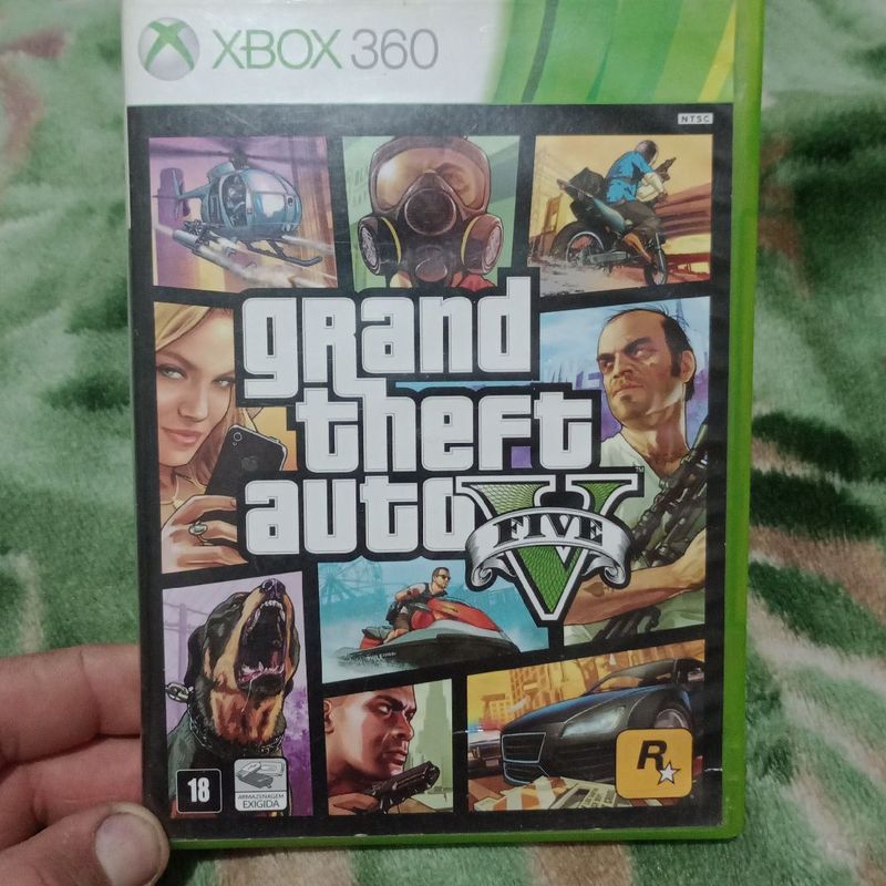 Jogo Original GTA 5 Apenas o Disco 1 Xbox 360