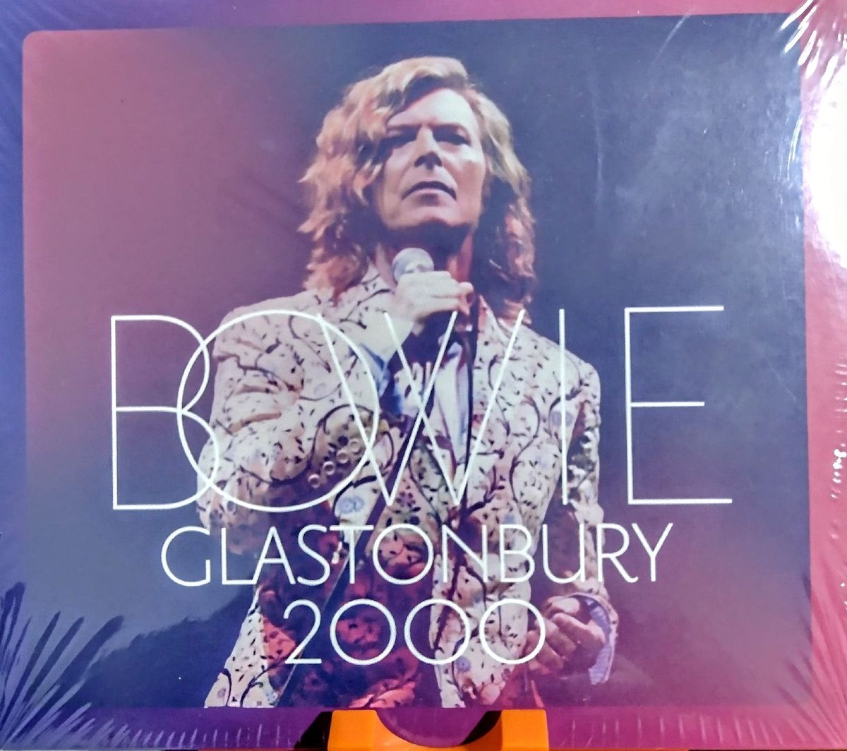 Cd Duplo David Bowie Glastonbury 2000 Lacrado | Item de Música David ...