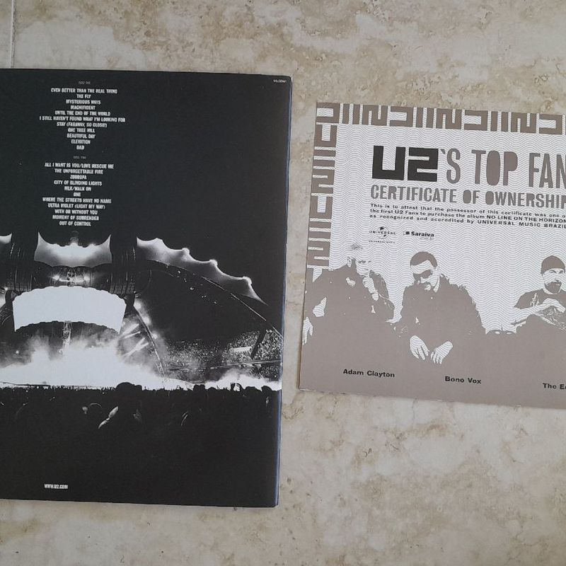 Disponível) Cd Duplo U22 + Photobook a 