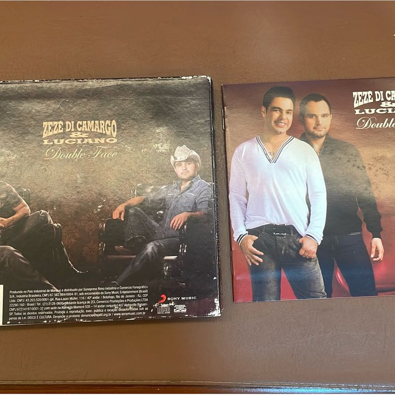 Cd Duplo Zeze Di Camargo e Luciano Double Face | Zeze Di Camargo E