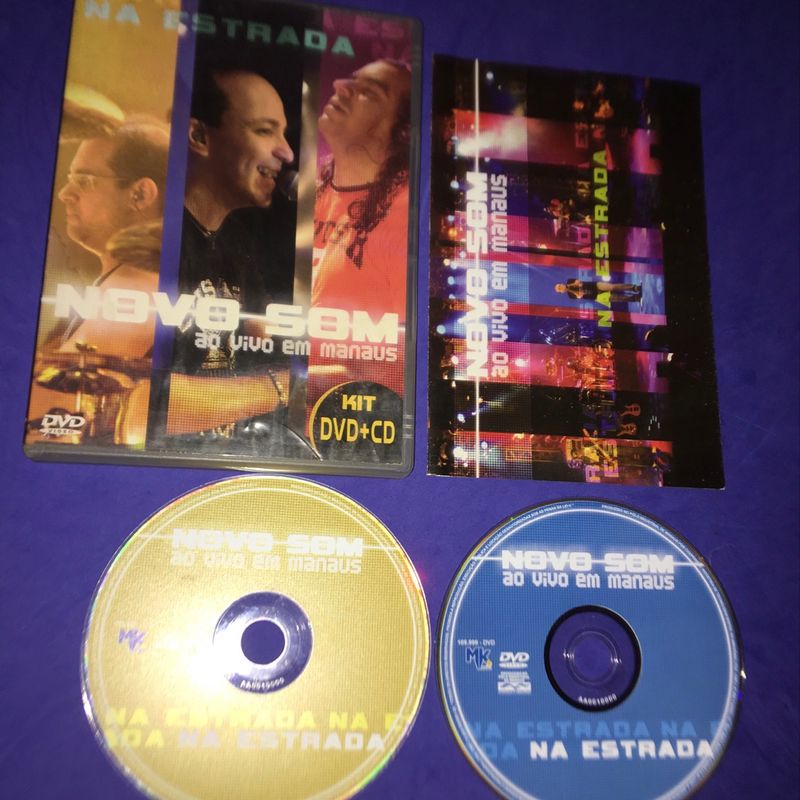 DVD Na Estrada  Álbum de Novo Som 
