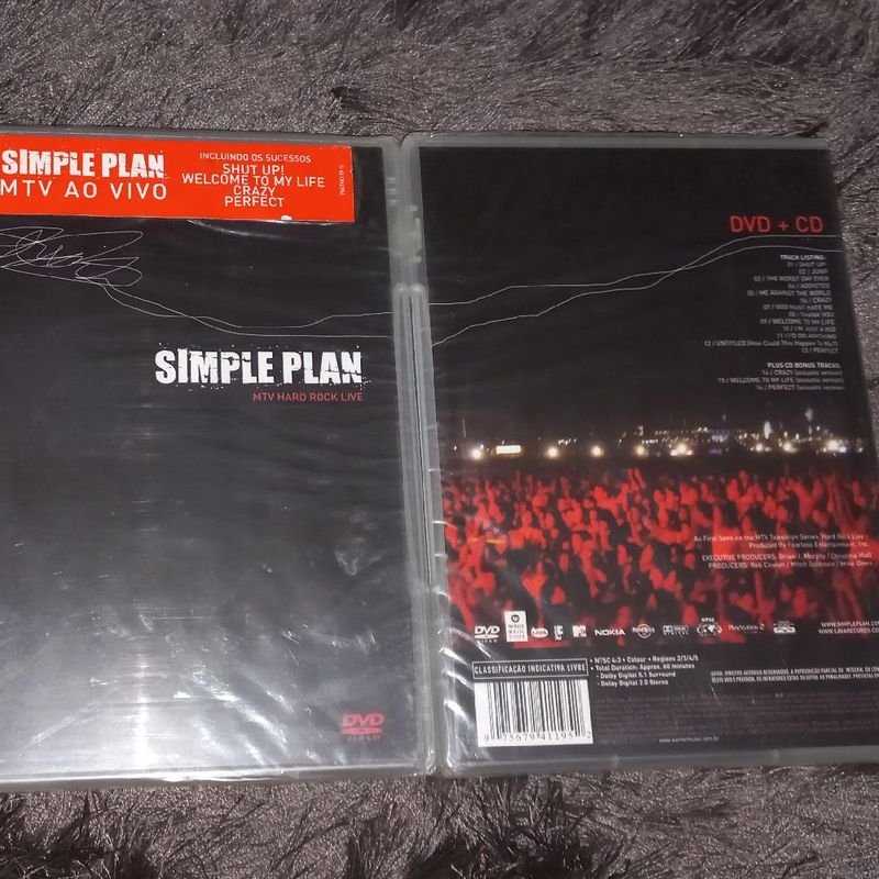 直筆サイン入り simple plan 俺たち☆シンプル・プランの豪華なDVD 