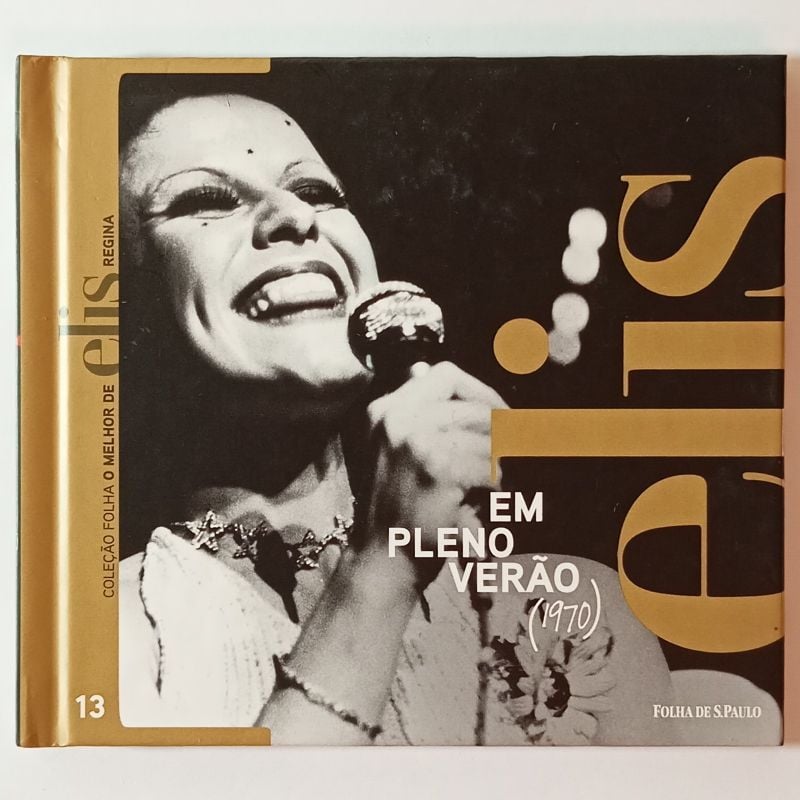 Cd Elis Regina - em Pleno Verão 1970, Coleção Folha | Elis Regina