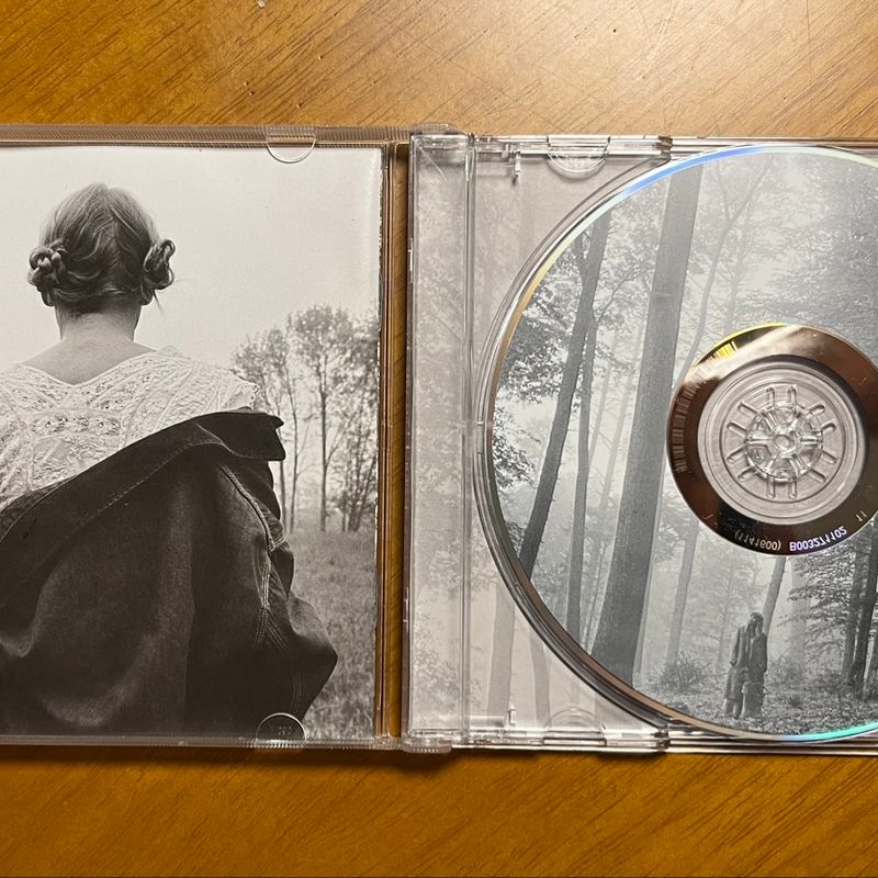 Cd Folklore Autografado - Taylor Swift | Taylor Swift Usado