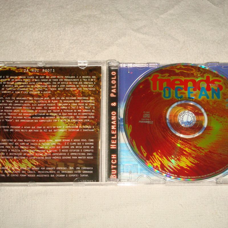 Cd Friends Of The Ocean Volume 2 Cd Nacional e Original | Paradoxx