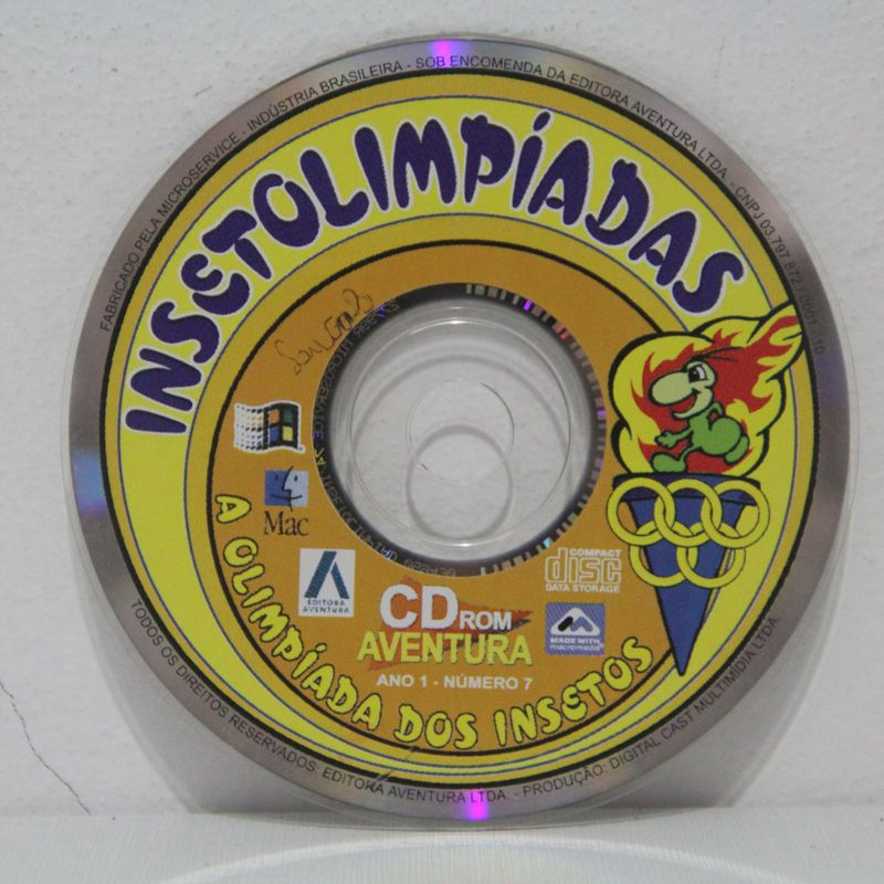 Insetolimpíadas: A Olimpíada dos Insetos - CD-ROM PT-BR : Editora Aventura  : Free Download, Borrow, and Streaming : Internet Archive
