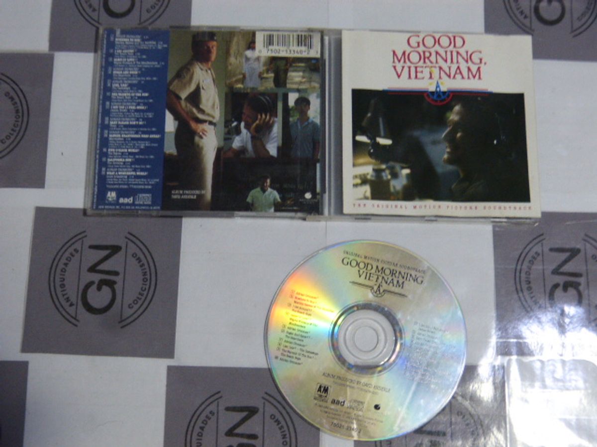 Cd Good Morning Vietnam The Original Motion Picture Soundtrack Encarte ...