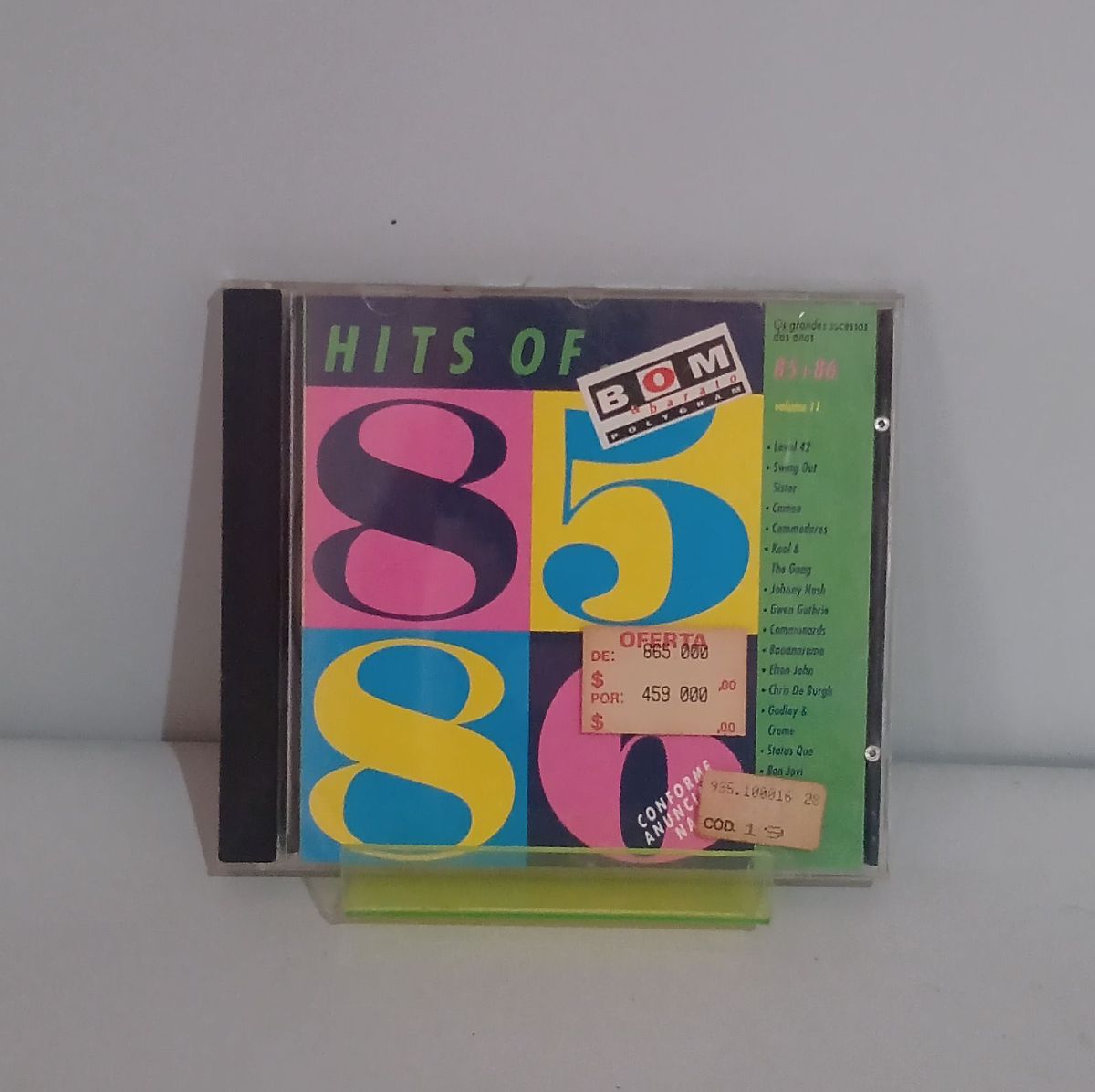 Cd - Hits Of .... 85/86 | Item de Música Polydor Usado 99518561 | enjoei