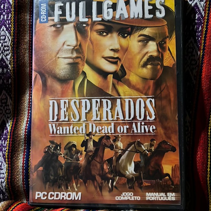 Cd Jogo Desperados Wanted Dead Or Alive | Usado 80775313 | enjoei