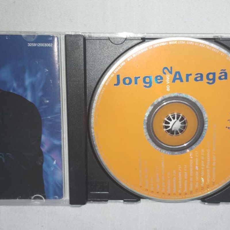 Cd Jorge Aragão - Ao Vivo - 2 ( 20323 ) | Item de Música Usado