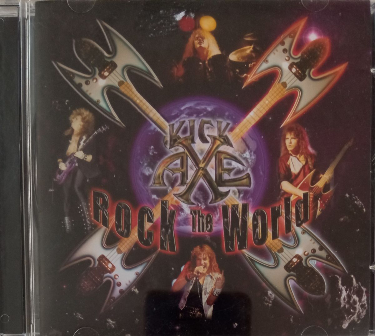 Cd Kick Axe Rock The World Item de Música Usado 71996361 enjoei